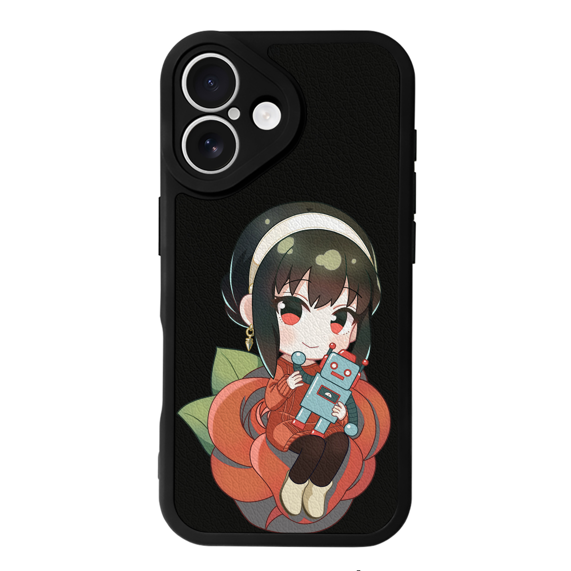 （画像用） SPY×FAMILY间谍家家酒 【iPhone 16シリーズ対応】シリコンスマホケース（レザー調） 材質：シリコン